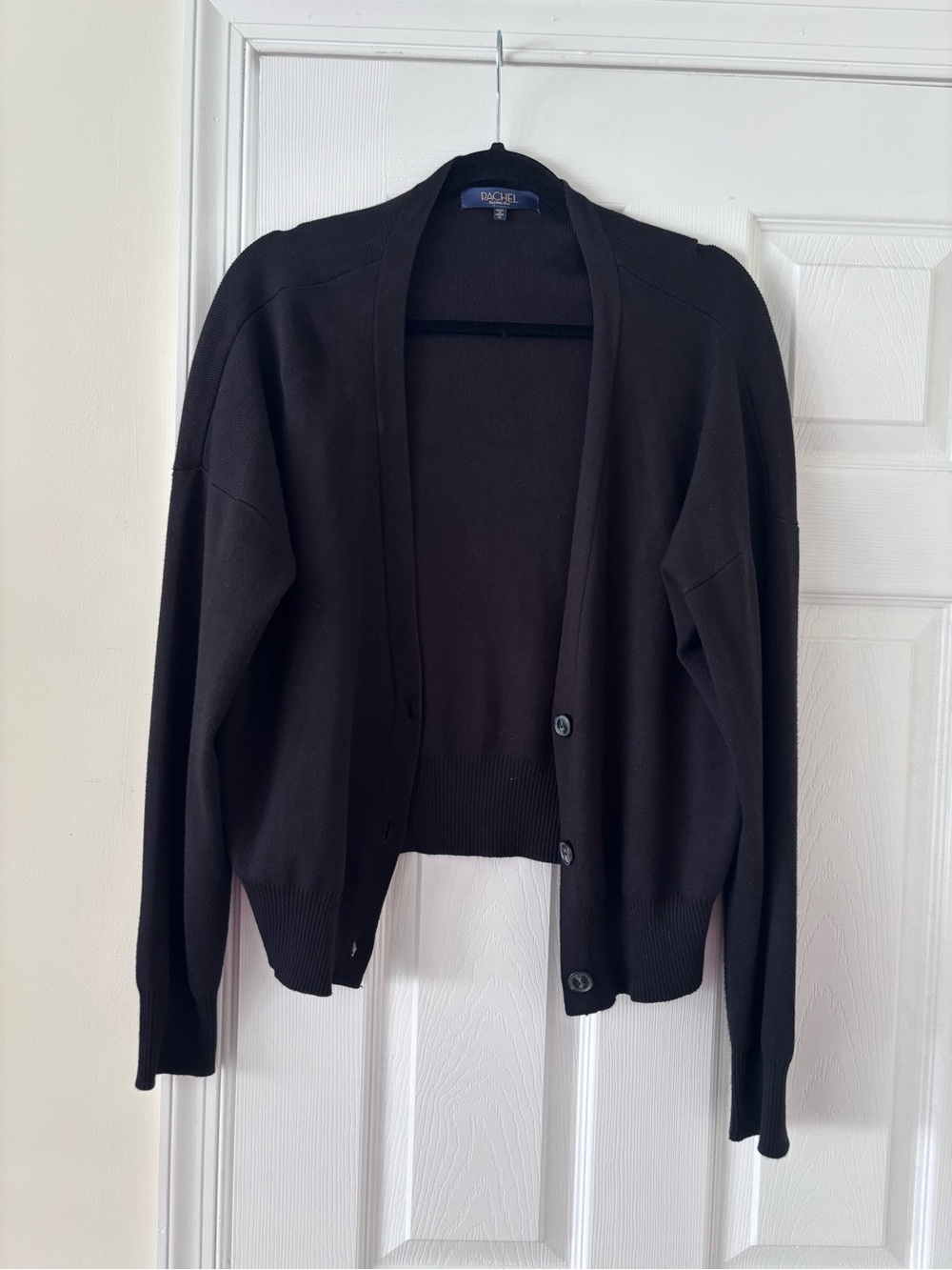 Black cardigan